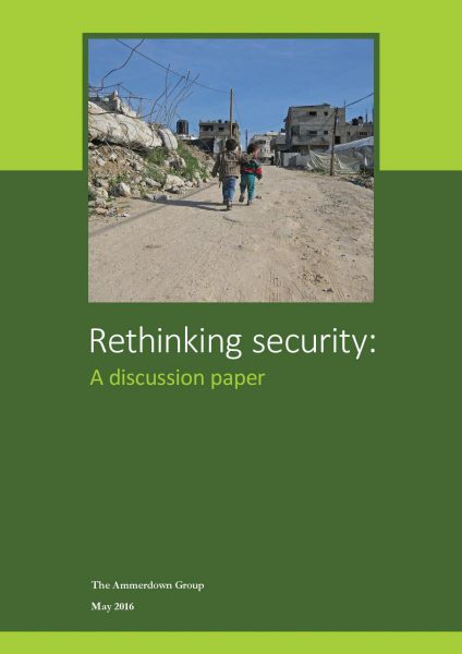Joanna Rethinking Security ForcesWatch » Security for the future: In search of a new vision